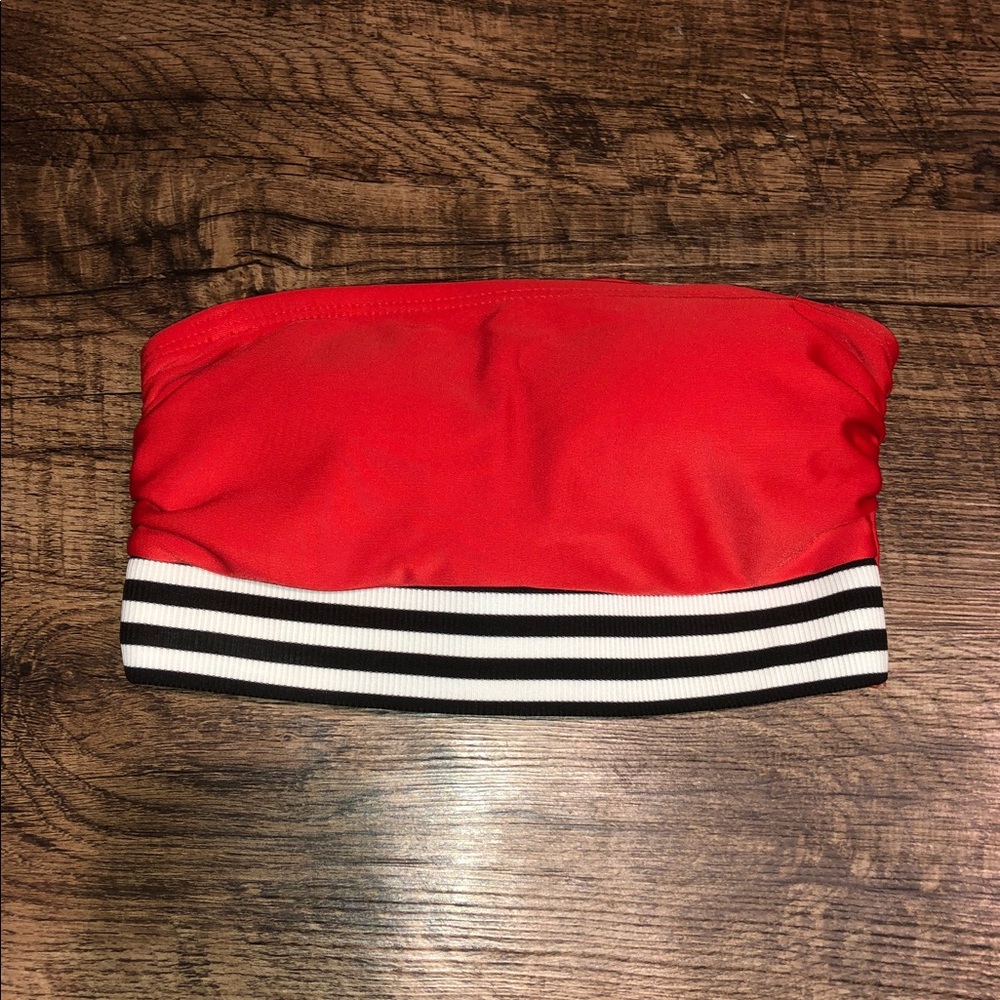 Red Swimsuit Top